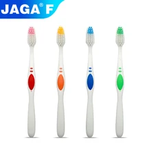 JAGA зубная щетка для взрослых, чистый уход за деснами, тонкие волосы, ультра мягкая щетина для дома, унисекс, скребок для языка, зубная щетка для путешествий