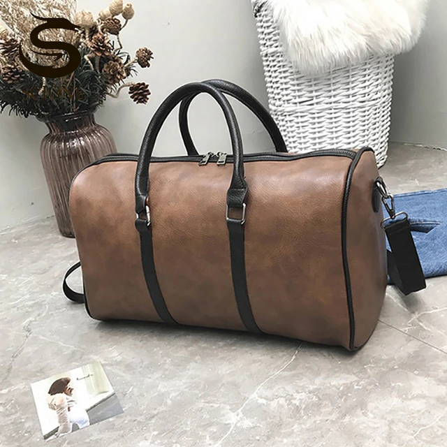 Luxury Designer Travel Bags for Women Pu Leather Large Capacity Duffel Bags  Female Luggage and Handbags Ladies Duffle Bag 2022 - AliExpress