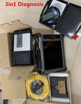 

3in1 mb star c5 for bmw a2 icom vas5054a full chip software with laptop ix104 diagnostic tool for b-enz for audi ready to work