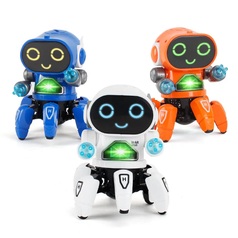 Робот игрушка умный робот мини ходьба Пение Танцы RC игрушки светодиодный