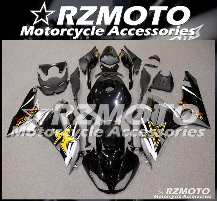 Мотоциклетный обтекатель abs Подходит для Kawasaki ZX6R 636 599 ZX-6R 2009 2010 2011 2012 корпусные детали пресс-форм Магазин № 0300