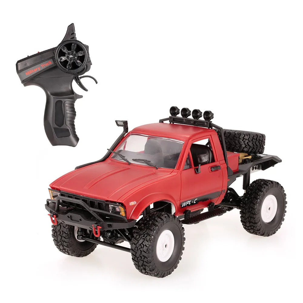 WPL C14 1:16 4WD RC автомобили 2 4G 2CH радиоуправляемая Автомобильная игрушка высокая