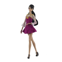 Vêtements de poupée Barbie Blyth 1/6 MH CD FR SD Kurhn BJD, ensemble de costumes jupe robe coupe Slim, accessoires 