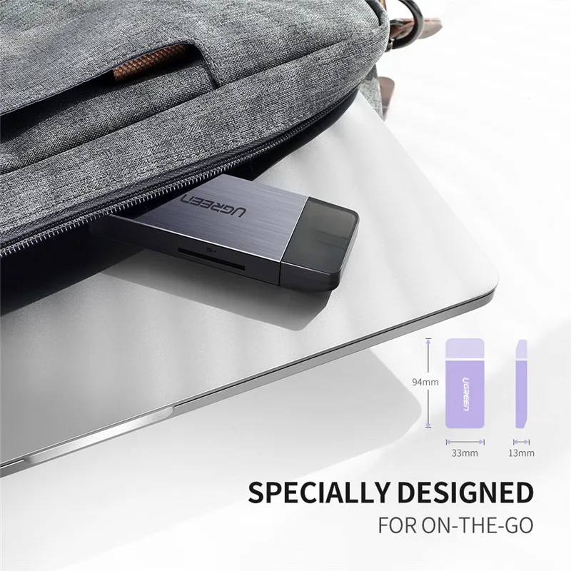 Ugreen USB 3.0 Card Reader SD Micro SD TF CF MS Compact Flash Smart Memory Card Adapter for Laptop Accessories to SD Card Reader