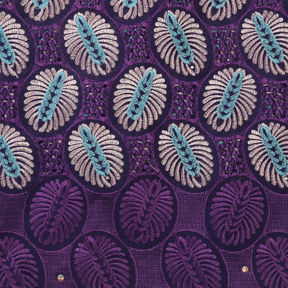 Нигерийские кружева вуаль в швейцарском стиле высокого качества африканская хлопковая кружевная ткань камнями отверстия для шитья платья KS3092B