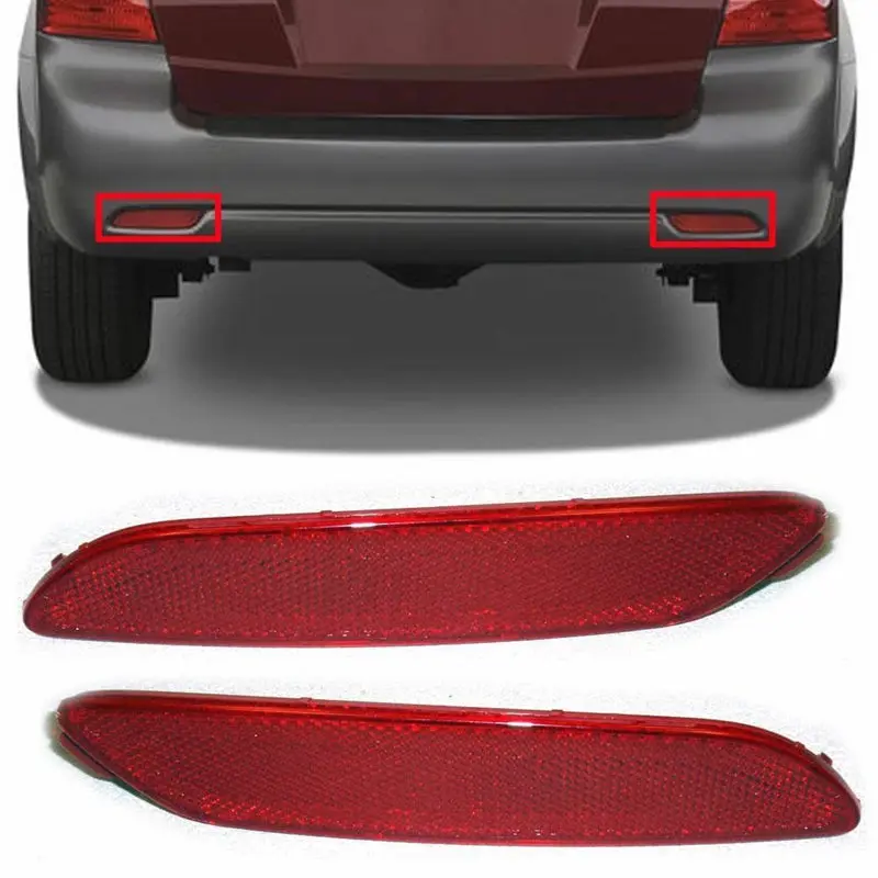 

Genuine Rear Bumper Reflector Lamp Assy LH+RH 2PCS for kia Sorento 2007 2008 2009 924803E550 924903e550