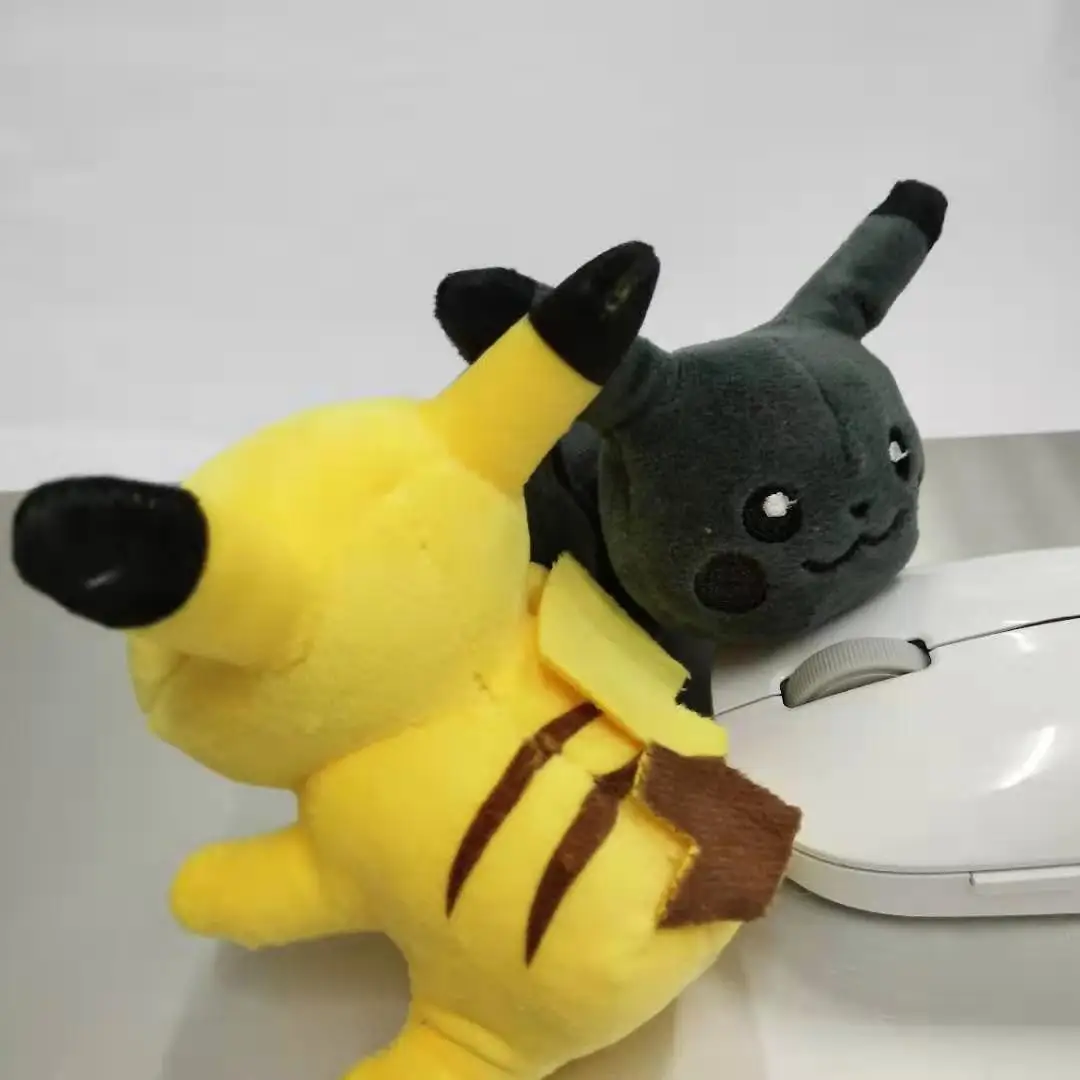 TAKARA TOMY милая плюшевая кукла Покемон носит шляпу Пикачу фильм с подвеской брошь кулон дети Рождество подарок на день рождения