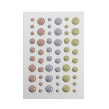 

Enamel Dot Self Adhesive Embellishment for Cardmaking and Craft Scrapbook DIY E15B