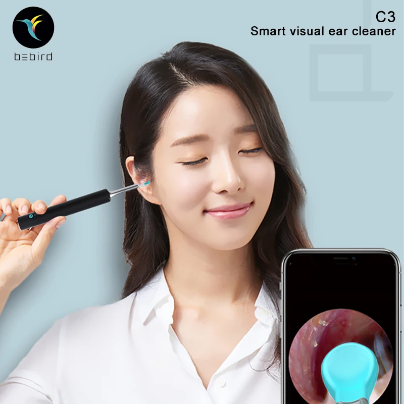 Bebird C3 Ear Wax Cleaner Removal Endoscope Tool Safe Smart Visual Ear