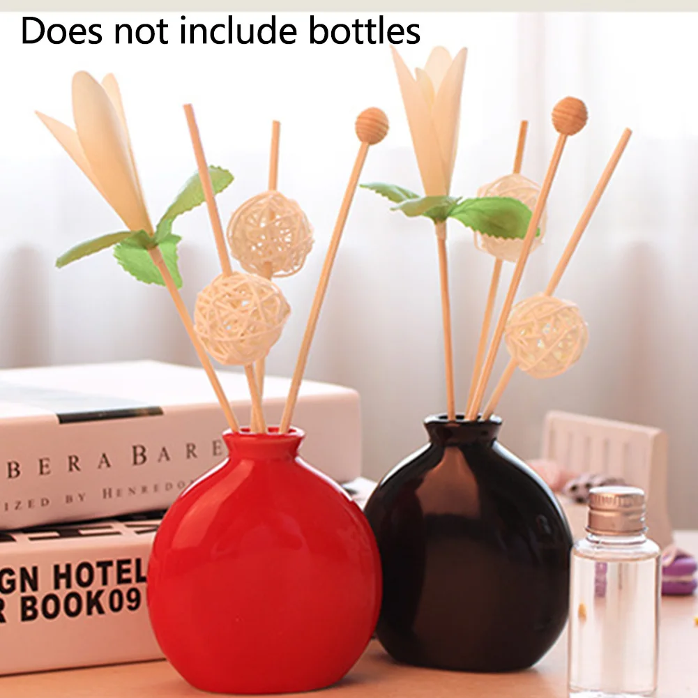 

Oil Rattan Reed Home Fragrance Diffuser Sticks Set DIY Handmade Replacement Part Portable Living Room Home Fragrance Wood Decor