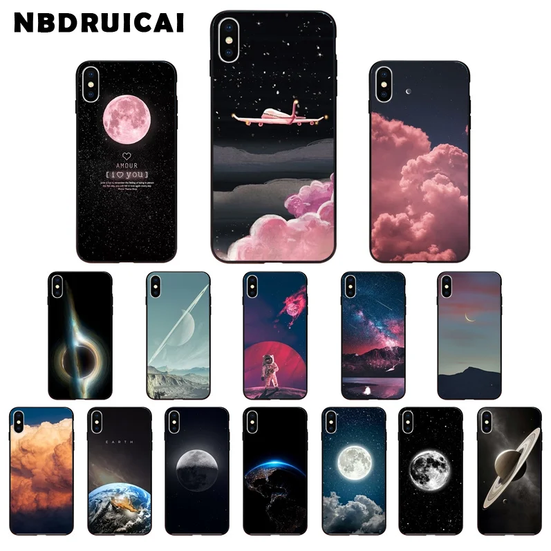 NBDRUICAI звездное небо звезда земля ТПУ Мягкий силиконовый чехол для телефона iPhone 11