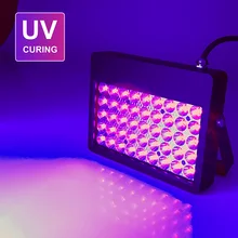 

Waterproof Led UV GEL Curing Lamp Ultraviolet Light Oil Printing Machine Glass Ink Paint Silk Screen 3D Printer UVCURING6.0-16