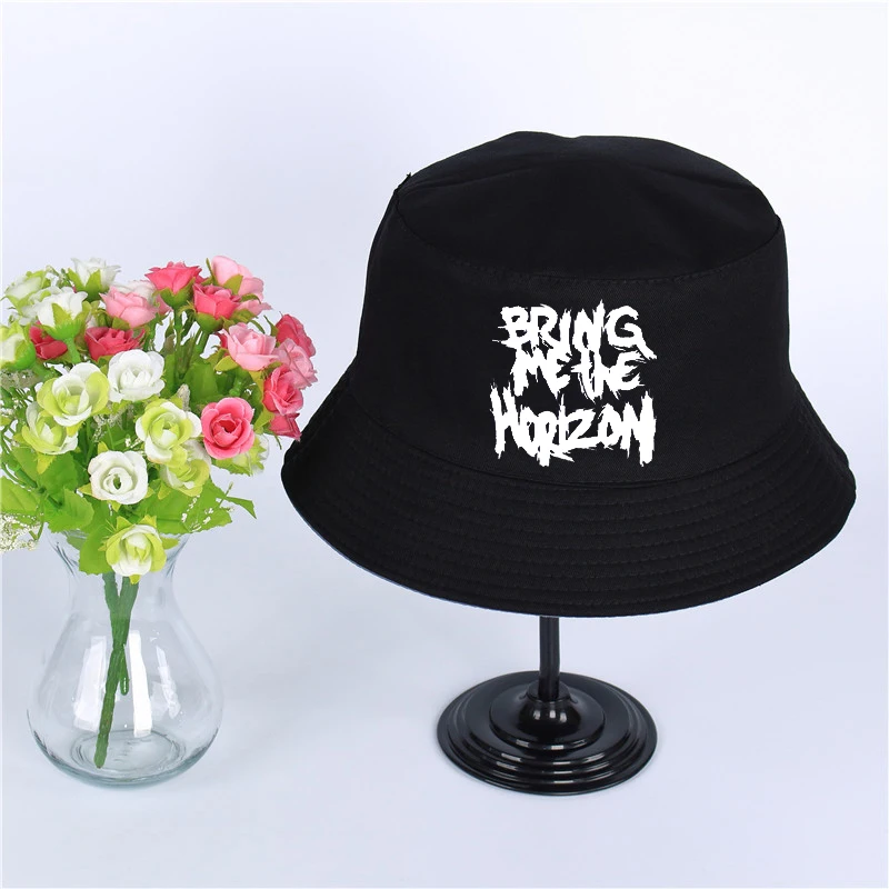 Bring Me The Horizon шляпа с лентами Женская Мужская Панама, шляпа-Панама Bring Me The Horizon Band дизайн плоский солнцезащитный козырек рыбалка, рыбак шляпа