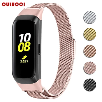 

OULUCCI mesh loop band for Samsung galaxy SM R370 watch band Metal Bracelet strap for samsung galaxy watch strap