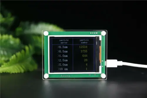 2," ЖК-дисплей углекислого газа CO2+ PM1.0 PM2.5 PM10 тестер+ Влажность температуры