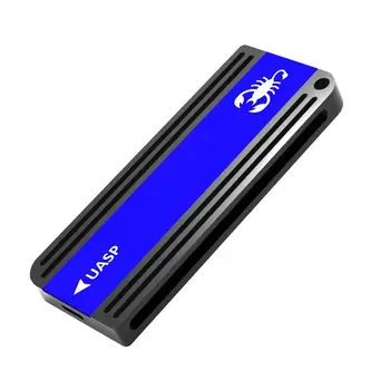 

GLOTRENDS M.2 NVMe Enclosure USB C 10 Gbps Port USB C to A Cable