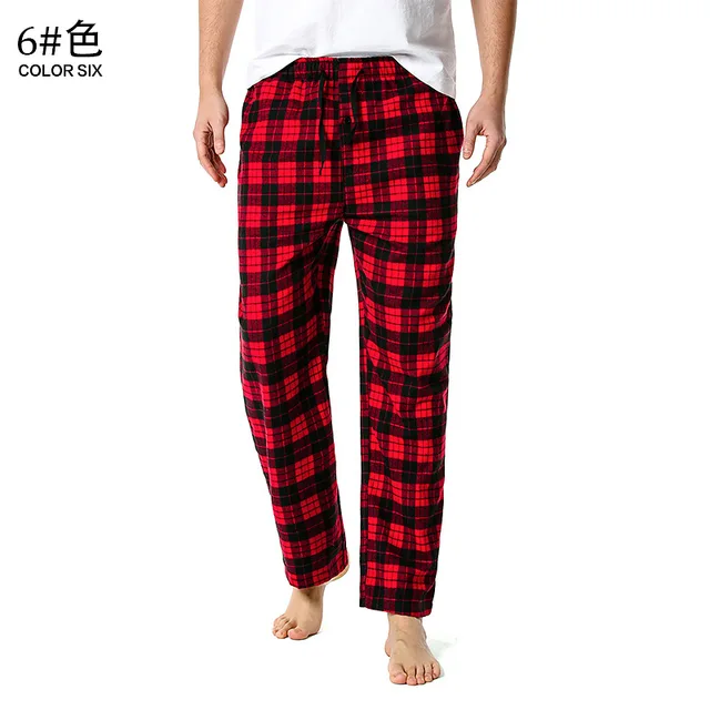 Red black plaid pajama pants Clearance