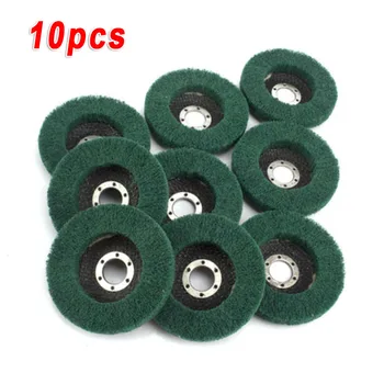 

10pcs Buffing Wheel Abrasive Polishing Disc Pad Wood Metal Polisher Equipment