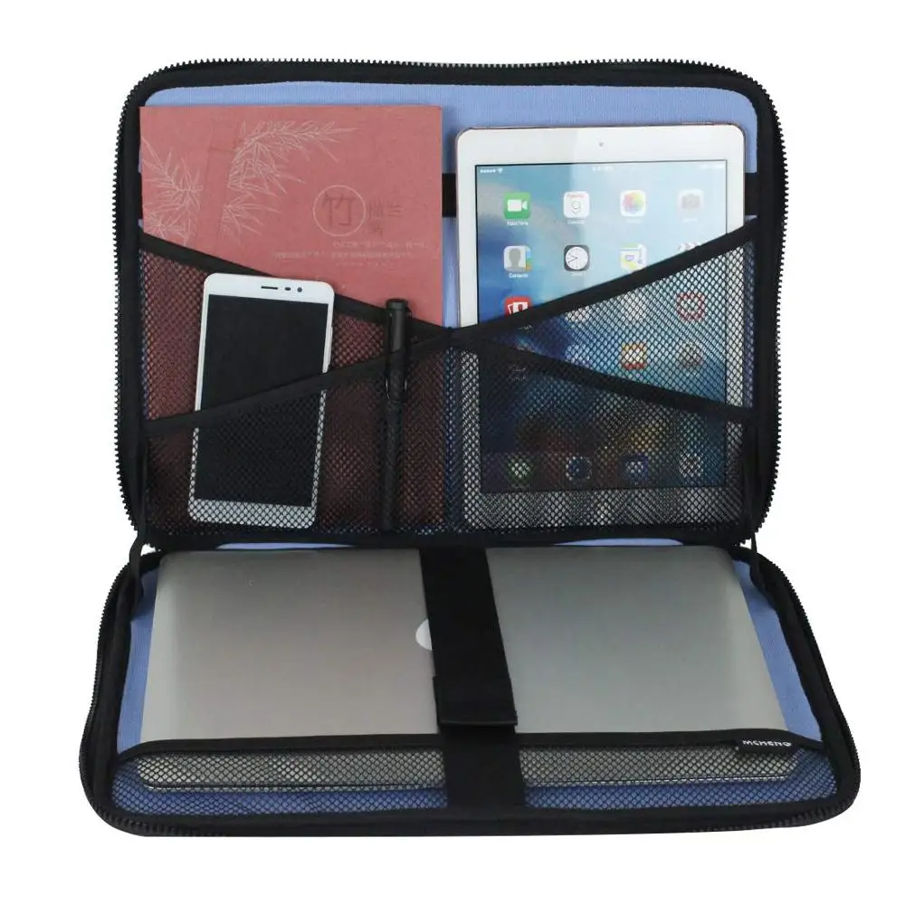 Ceny DOMISO 10 13 14 15.6 pokrowiec na laptopa torba na ramię z twardym powłoki PU skórzane przenośny, odporny na wstrząsy, wodoodporny, biznes zamek etui podróżne