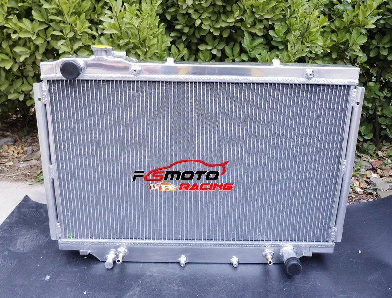 Radiatore In Alluminio A 4 File 56Mm Racing Per Toyota Landcruiser Hdj80 Hzj80 Hzj Hdj 80 At/Mt Manuale Automatico