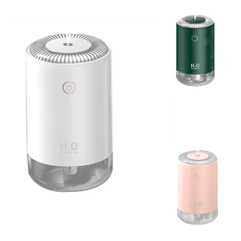 

Portable Ultrasonic Humidifier 370Ml H2O USB Aroma Air Diffuser with Romantic Night Lamp