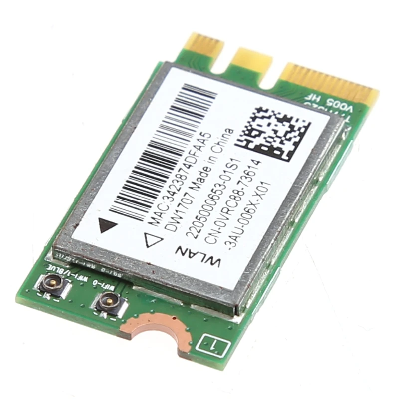 WXTA 300M беспроводная Bluetooth-совместимая NGFF WIFI карта для Dell DW1707 VRC88 Qualcomm QCNFA335 |