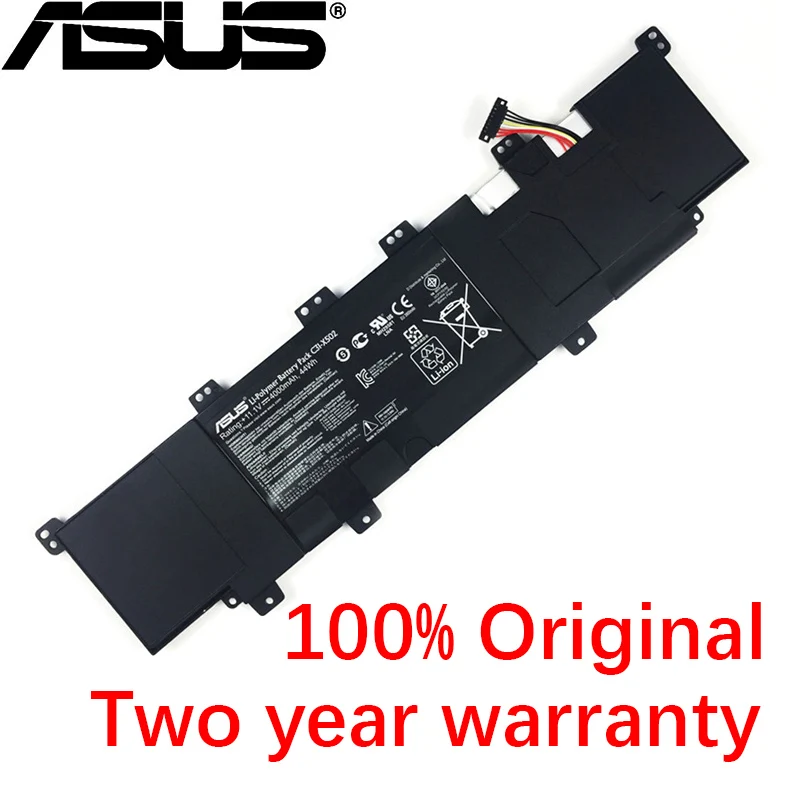 ASUS оригинальные 4000 мА/ч, C21-X502 Аккумулятор для ноутбука ASUS X502 X502C Pu500c Pu500ca V500c S500ca 0b200-00320300m 11,1 V 44Wh