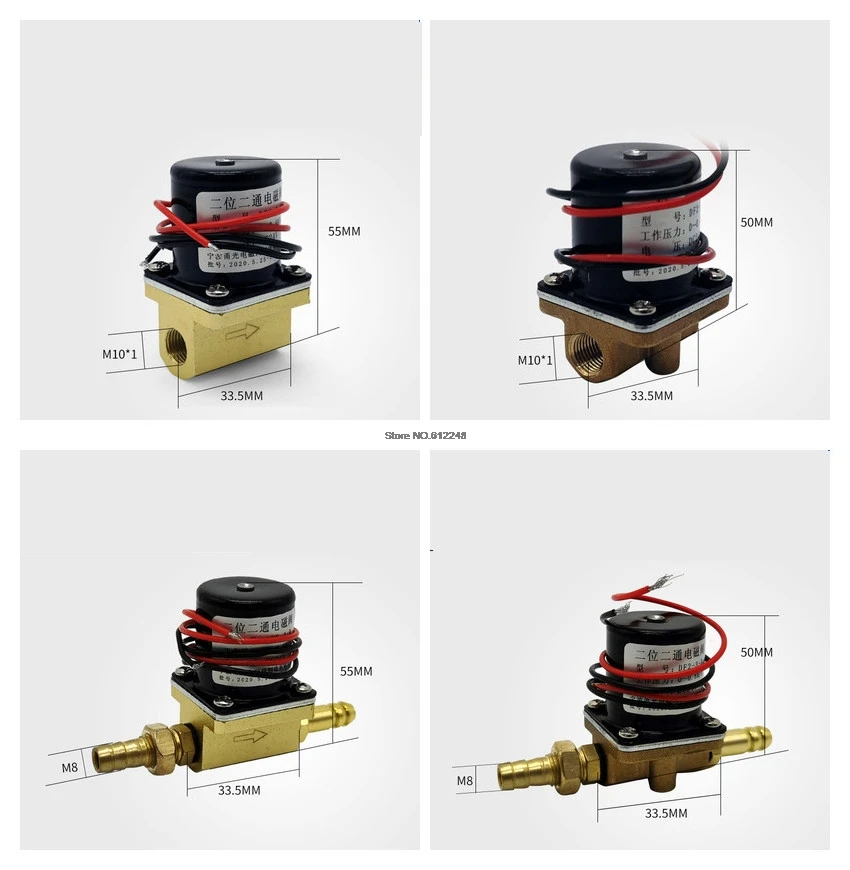 

Two Position Two Way Electromagnetic Valve Solenoid Valve DF2-3-B Used for Electric Welder DF2-3-C