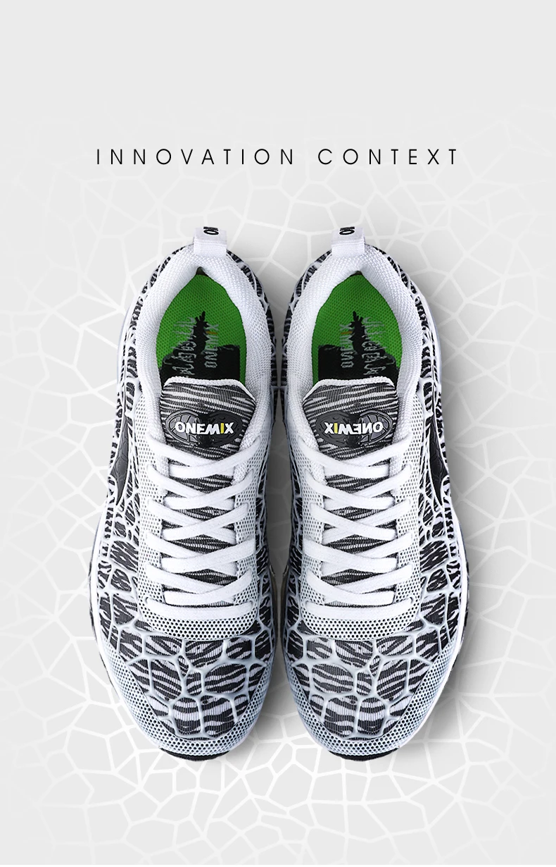Беговые кроссовки Onemix для мужчин уличные улучшенные демпфирующие Сникеры на воздушной подушке Женская теннисная спортивная обувь кроссовки