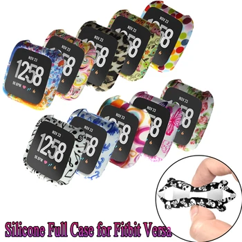 

New 1Pc Soft Tpu Watch Case Cover Screen Protector Watch Shell Smartwatch Shockproof Accessories For Fit bit Versa Lite Band