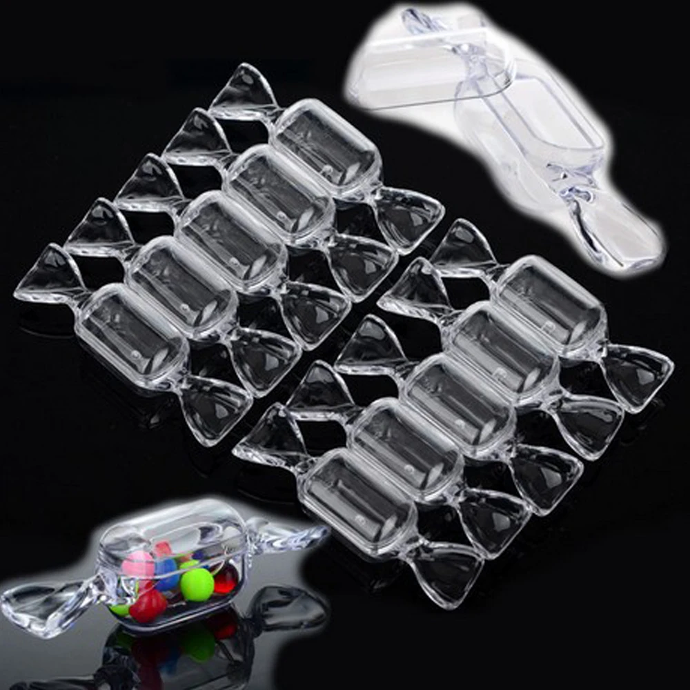 Прозрачный пластиковый чехол для ювелирных изделий 5 шт.|box spring|box wholesalerbox scissors |