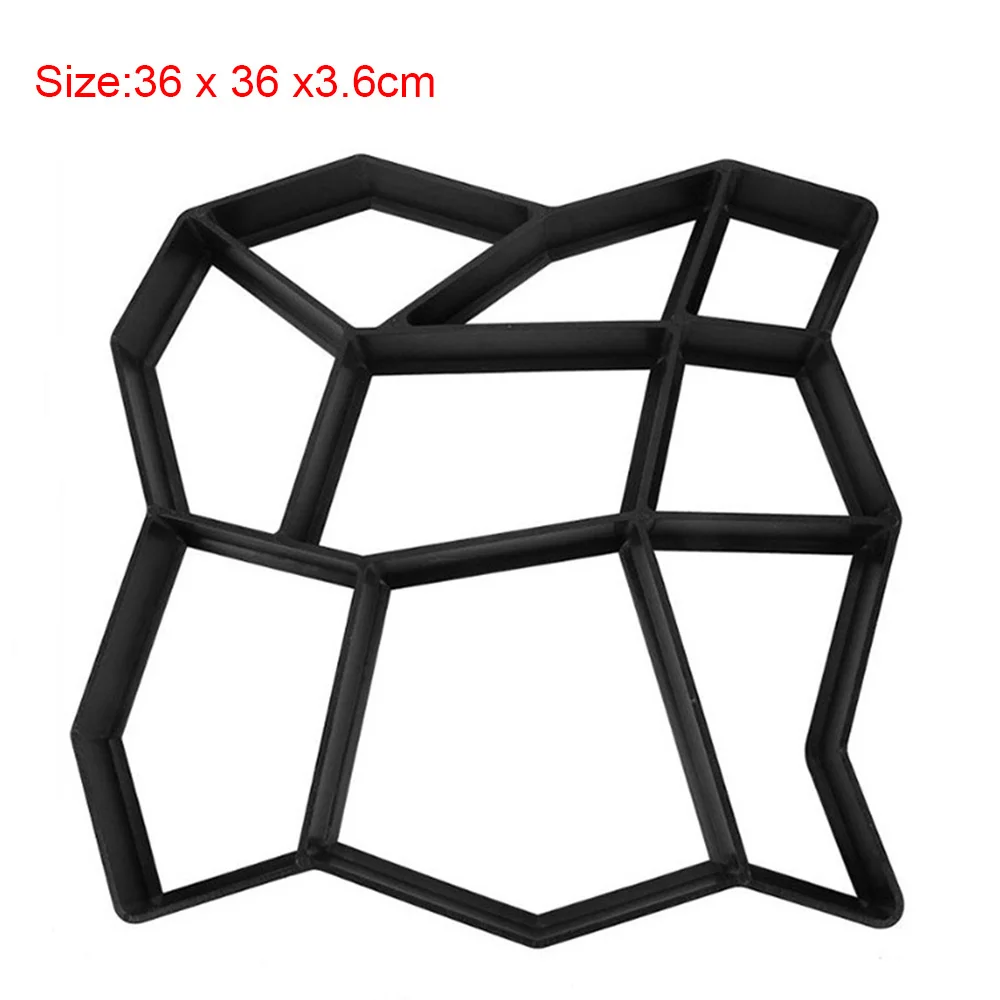 Форма для сада с неравномерным узором форма цементного пола кирпича дороги