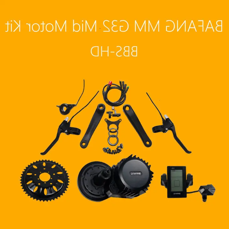 Bbs03 горячая Распродажа bafang 8fun Cnebikes bbshd 48v1000w ebike mid motor kit с CE | Спорт и развлечения