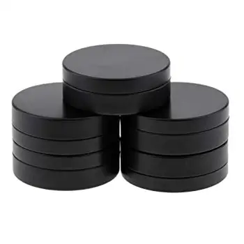 

2oz 30g 50g Matte black Aluminum container 100g Balm Nail Art Cosmetic Cream Make Up Pot Lip Jar Tin Case Container Inexpensive
