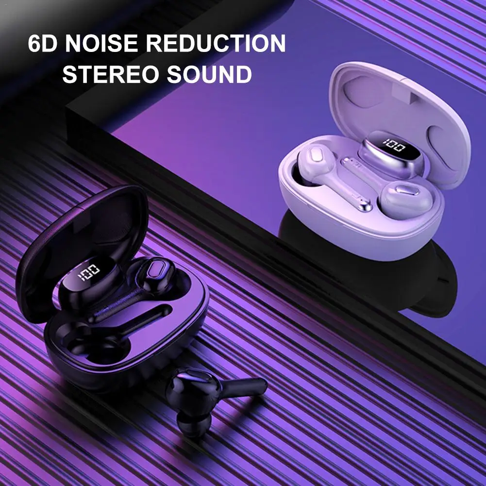 T9 TWS беспроводные Игровые наушники мини Bluetooth 5 0 спортивные 6D стерео гарнитура с