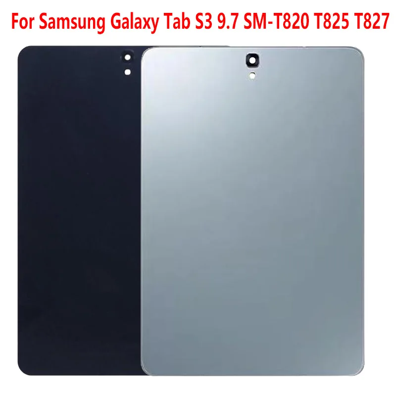 

5~10 Pcs Battery Back Cover For Samsung Galaxy Tab S3 9.7 T820 T825 T827 Back Battery Cover Rear Door Housing Case Replace Part