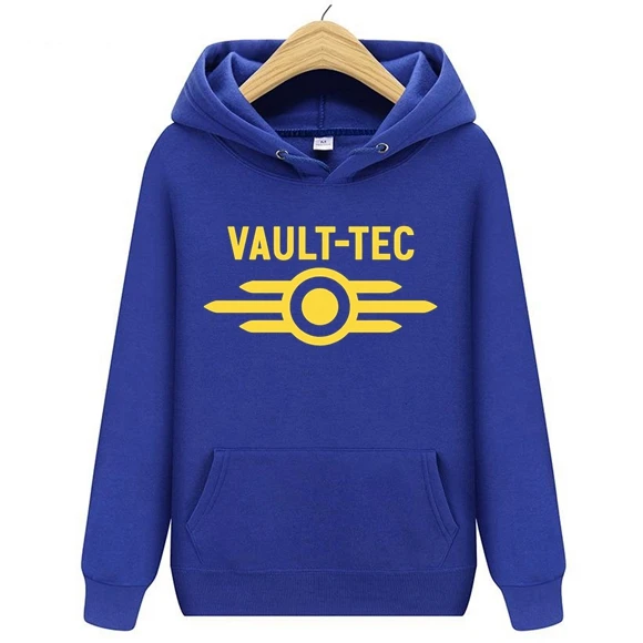 Sudadera con capucha para hombre y mujer, ropa deportiva con logo de vello Tec, caída del juego 2, 3 y 4, para primavera y otoño