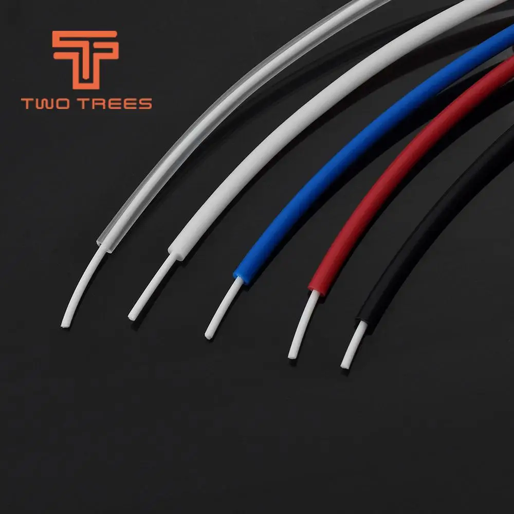 

1M Teflon tube 3D printer accessories Blue PTFE tube remote nozzle feeding tube 2mmX4mm High temperature resistance