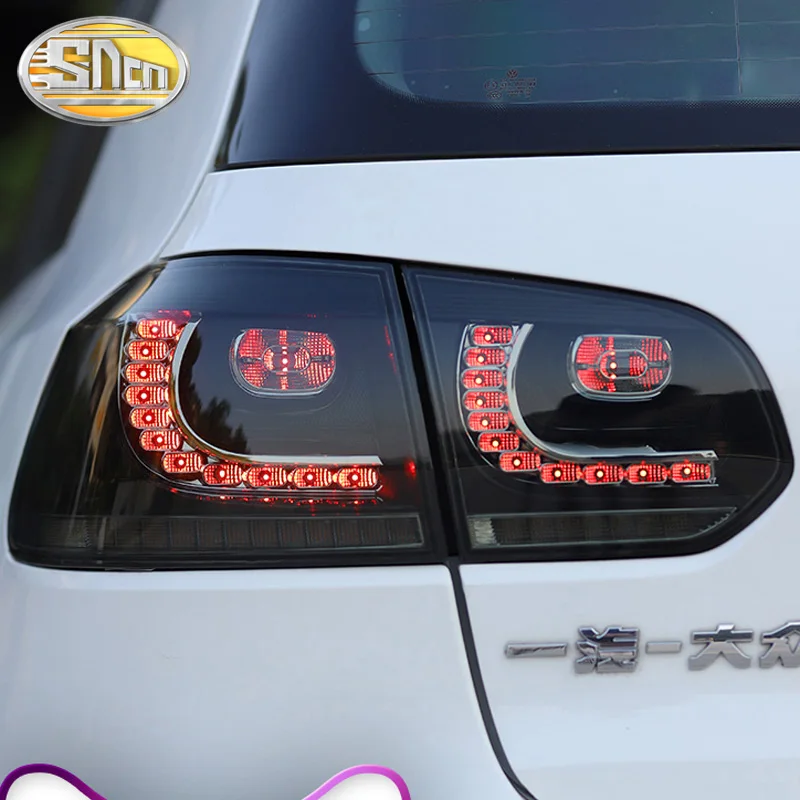  Rear Fog Lamp + Brake Light + Reverse + Dynamic Turn Signal Car LED Tail Light Taillight For Volksw - 33009042546