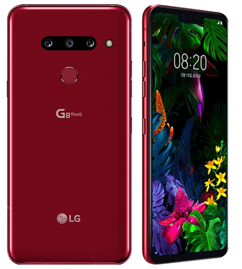 LG G8 ThinQ LMG820UM, 128 Гб ПЗУ, 6 ГБ ОЗУ,, LTE, Android, четыре ядра, 6,1 дюймов, Snapdragon 855, NFC, 8 Мп, фронтальная камера с камерой Z