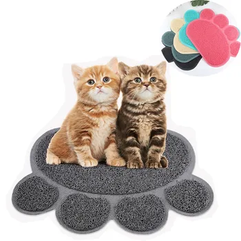 

Pet Mat Dog Cat Antislip Food Feeding Pad Bowl Drinking Cats Litter Dish Place Mats Puppy Kitten Trapping Litter Pads Cleaning