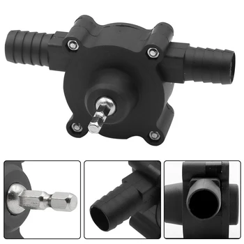 

Household Portable Electric Drill Pump Diesel Oil Fluid Water Pump Mini Hand Self-priming Liquid Transfer Pumps