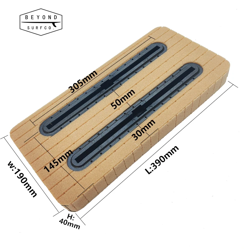Hydrofoil rail box Ride Engine Foil Mount Track Box pvc foam hydrofoil box,hydrofoil box