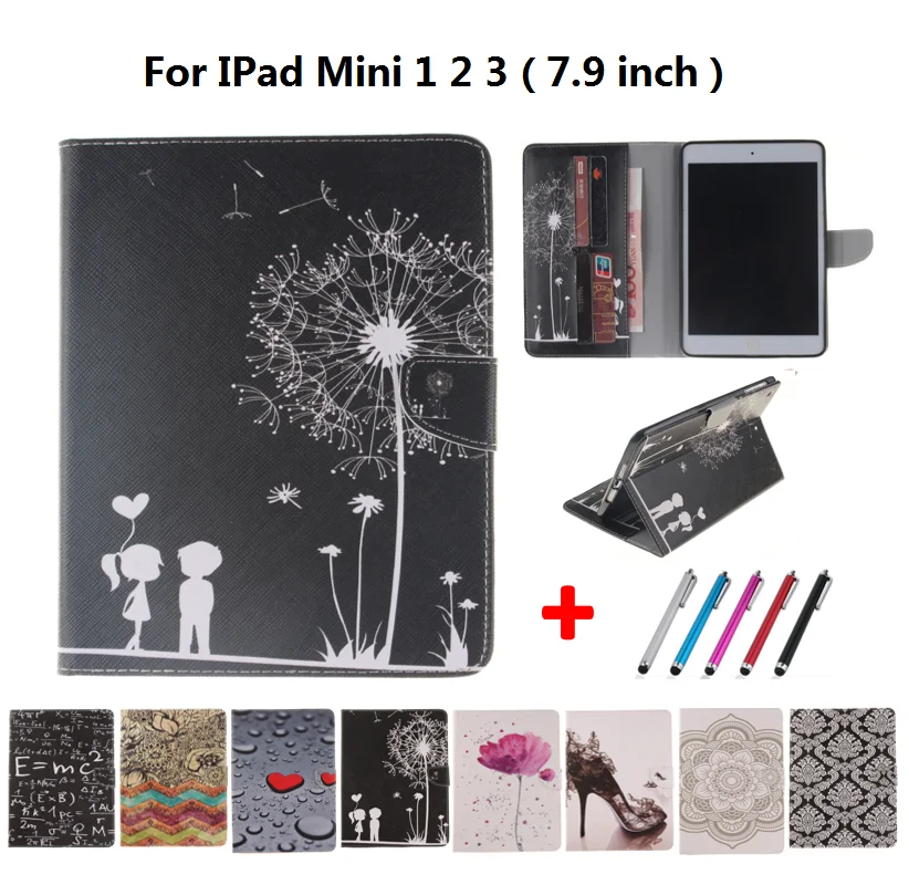Case For iPad Mini 3 High Heels Drops Cover Flower Caqa 2 1 7.9 inch 7.9&quot Coque TPU Funda mini | Компьютеры и офис