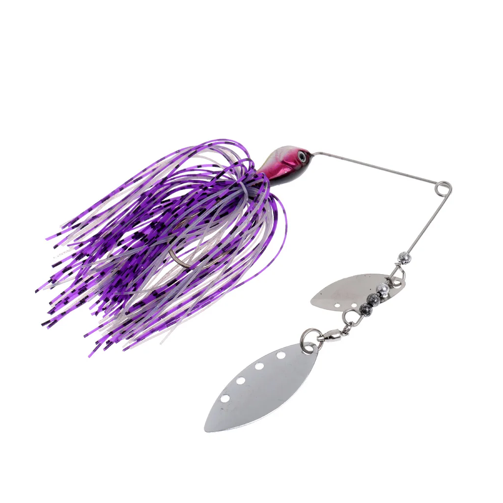 Metal Spinner Bait Fishing Lures Peche Trout Spoon  Spinnerbait Beard Scale Bass Pike Jig Tackle Hooks Sea Fishing Tackles Pesca