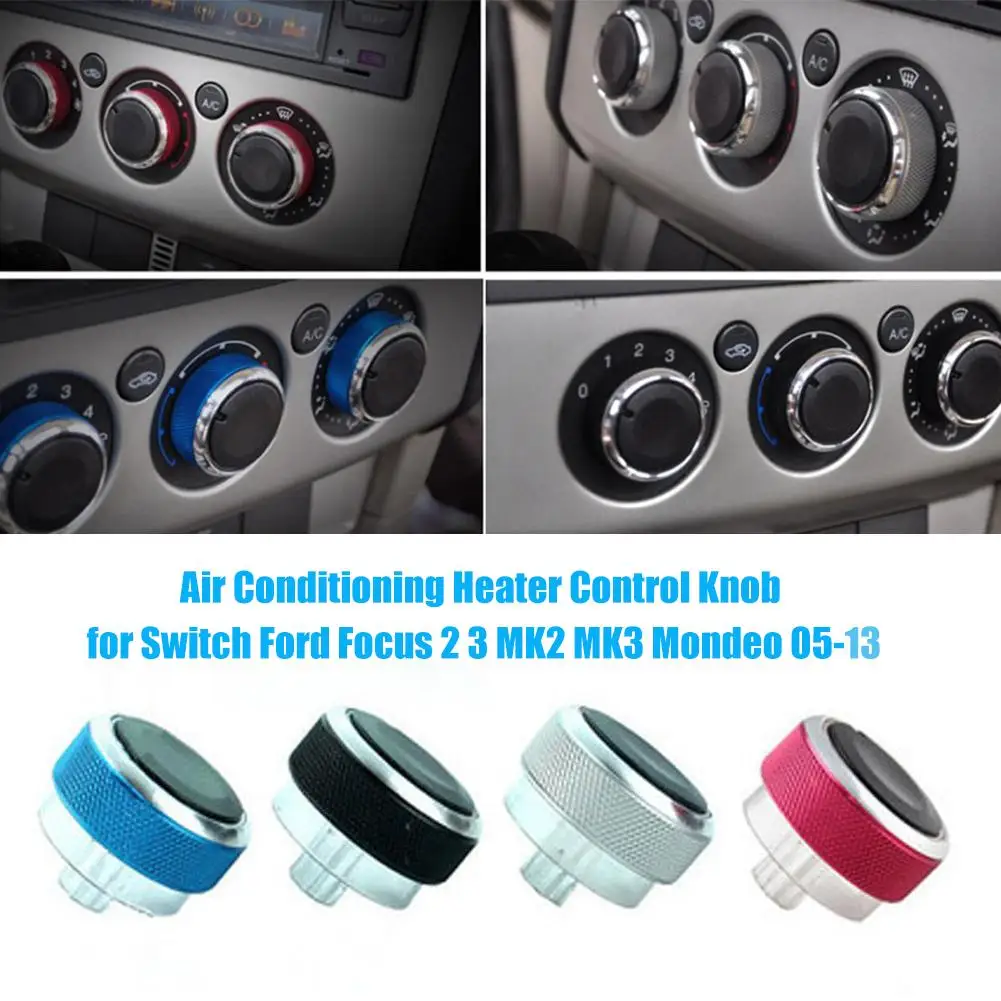 

Car Air Conditioning Heater Control Knob Switch Cover Decor for Ford Focus 2/3 Car Interior Accessories Boutique Automobiles