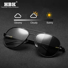 Пилот фотохромные солнцезащитные очки для мужчин вождения TAC изменение цвета Пилот солнцезащитные очки сплав весенние дужки Оттенки для женщин водителя