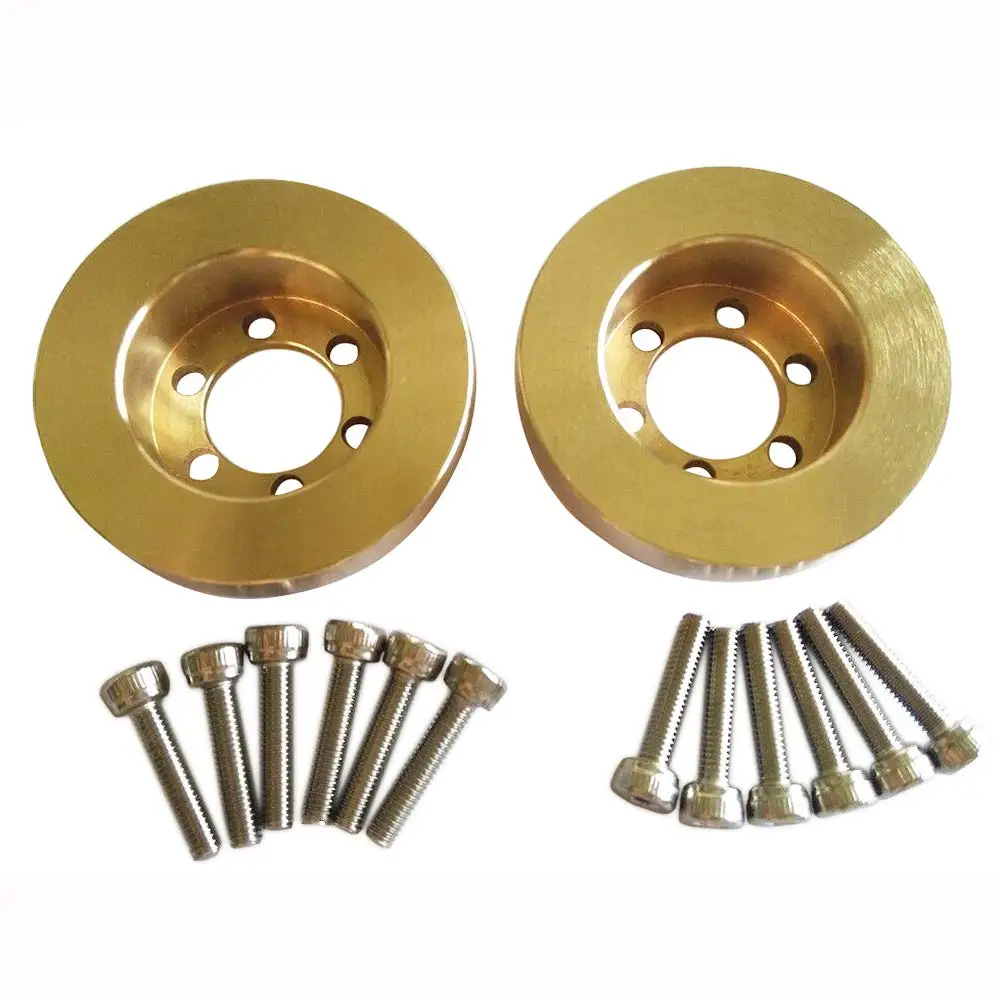 

1/10 Brass Wheel Weight Block Counterweight One 70g Suitable for 1:10 RC Crawler Car Traxxas HSP RC4WD K5C5