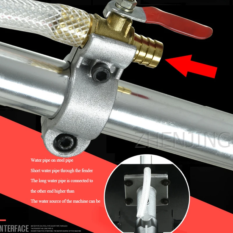 Electric Cement Mixer Coagulation Stone Slurry Blender Handheld Profession Concrete Mixer Construction Tools Facility Parts