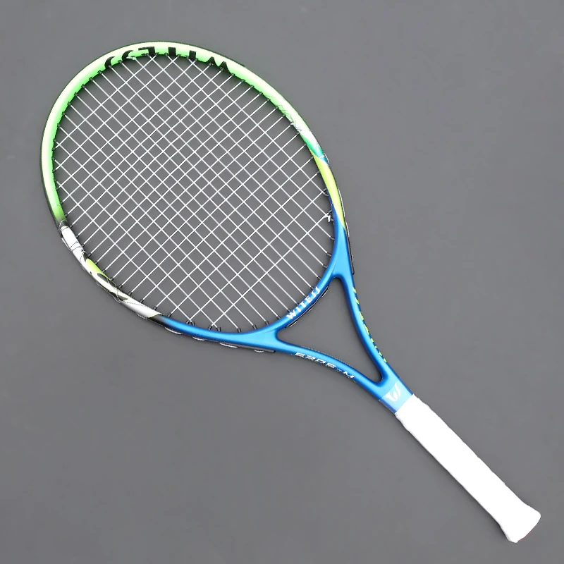 

Professional Light Weight Carbon Tennis Rackets With Bag Strung 58LBS Racquet Training Racquets Padel Tennisracket Unisex